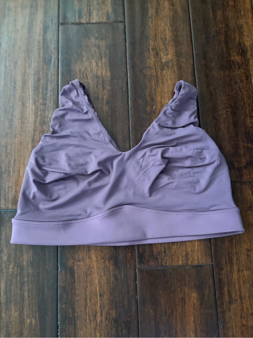 Harper Wilde Bra Everyday The Bliss Bralette Sports Bra Purple 2XL
